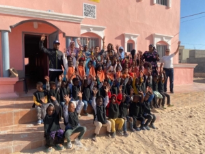 Ginette bei der AEPN 2025 Ginette bei der AEPN in Nouadhibou im November 2025